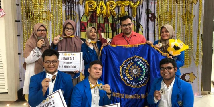 UMSU Juara Dua Olimpiade Fakultas Kedokteran Wilayah Sumatera