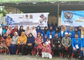 Pengmasy PKBK FK UMSU di Mesjid Al Hidayah Kelurahan Titi Kuning Kecamatan Medan Johor