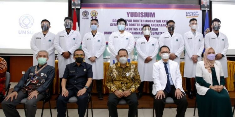 Yudisium Dokter Angkatan XXVI – Fakultas Kedokteran Universitas Muhammadiyah Sumatera Utara
