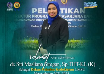 PELANTIKAN DEKAN FAKULTAS KEDOKTERAN UMSU PERIODE 2021-2025