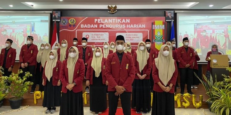 Kegiatan Pelantikan, Rapat Kerja, dan Upgrading PK IMM FK UMSU P.A. 2021-2022