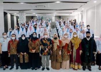 Fakultas Kedokteran UMSU melaksanakan Yudisium 76 Dokter Angktan XXIX