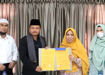 Penandatanganan MoA dengan Pemerintah Kecamatan Medan Maimun