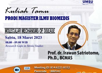 Kuliah tamu Prodi Magister Ilmu Biomedis Fakultas Kedokteran UMSU