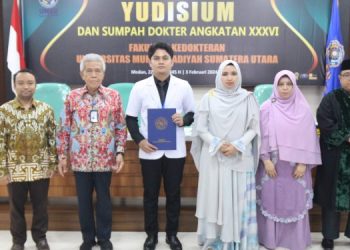 FK UMSU Yudisium 10 Dokter Angkatan 36