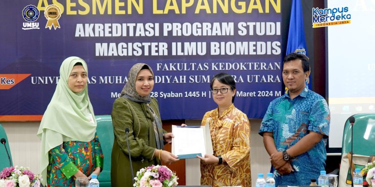 Akreditasi Prodi Magister Ilmu Biomedis FK UMSU