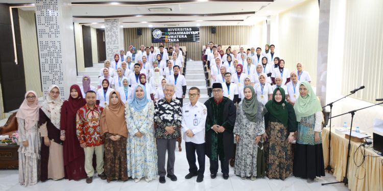 Siap Mengabdi, 56 Dokter FK UMSU Angkatan 37 Diyudisium