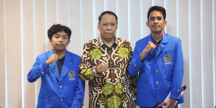 Lolos IISMA 2024, Rektor UMSU Lepas Dua Mahasiswa ke Thailand dan Ceko