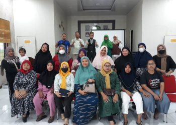 Audiensi PKBK FK UMSU dengan Kelurahan Aur