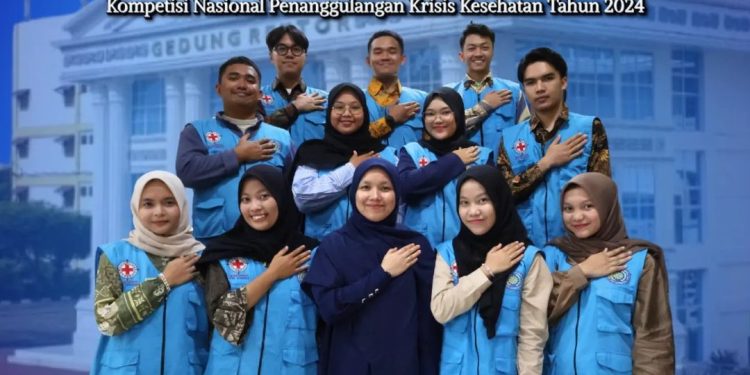 Fakultas Kedokteran UMSU atas Prestasi Juara Terbaik I Rencana Operasi Gladi Kompetisi Nasional Penanggulangan Krisis Kesehatan Tahun 2024