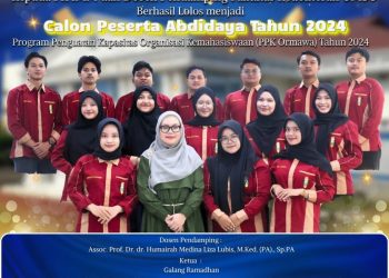 Tim Program Penguatan Kapasitas Organisasi Mahasiswa (PPK Ormawa) PK IMM FK UMSU berhasil lolos menjadi Calon Peserta Abdidaya Program Penguatan Kapasitas Organisasi (PPK Ormawa) Tahun 2024.
