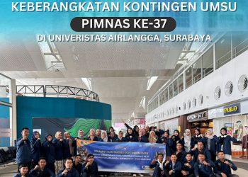 Mahasiswa FK UMSU menuju PIMNAS Ke-37 di Universitas Airlangga Surabaya
