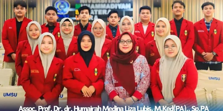 Tim Fakultas Kedokteran Universitas Muhammadiyah Sumatera Utara Lolos Abdidaya