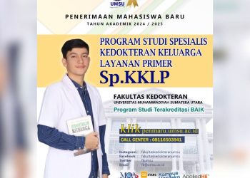 Program Pendidikan Dokter Spesialis Kedokteran Keluarga dan Layanan Primer (Sp.KKLP) Fakultas Kedokteran UMSU