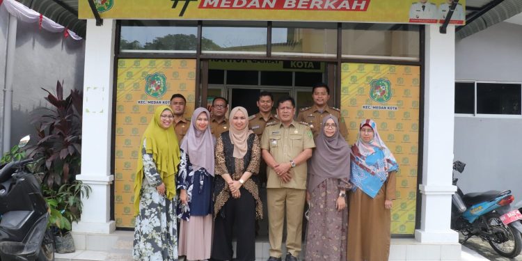 Audiensi FK UMSU dengan Camat Medan Kota