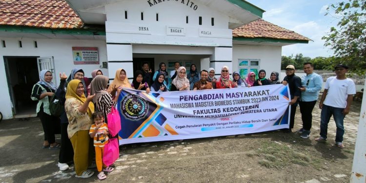 kegiatan Pengabdian Masyarakat Mahasiswa Program Studi Magister Ilmu Biomedis