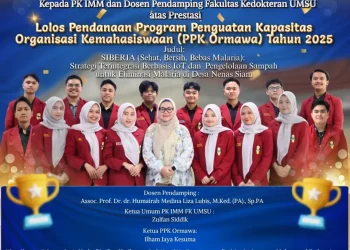 PK IMM dan Dosen Pendamping Fakultas Kedokteran UMSU Lolos Pendanaan PPK Ormawa Tahun 2025