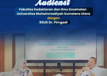Tingkatkan Sinergi Tri Dharma, FKIK UMSU dan RSUD Dr. Pirngadi Medan Gelar Audiensi Strategis