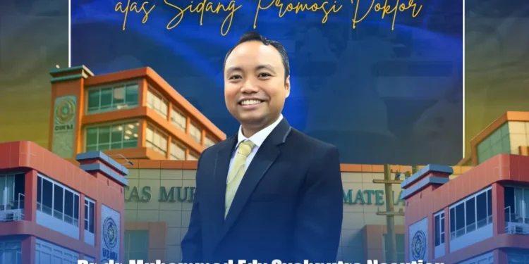 Dosen FKIK UMSU Raih Gelar Doktor, Perkuat Tridarma Perguruan Tinggi