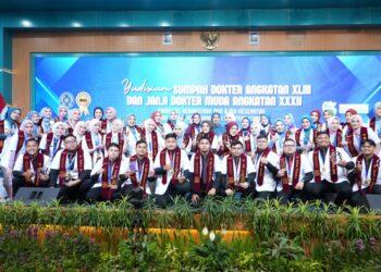 FKIK UMSU Gelar Yudisium dan Janji Dokter Muda