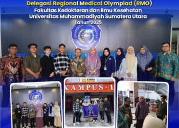FKIK UMSU Lepas Tiga Delegasi Berprestasi ke Semifinal Regional Medical Olympiad 2025