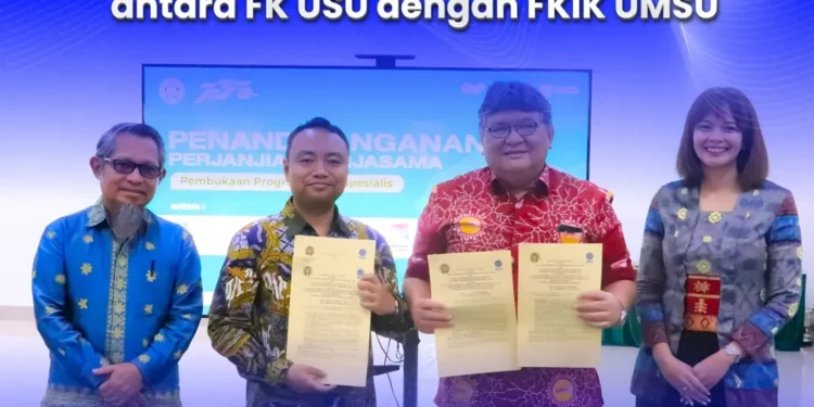 FKIK UMSU dan FK USU Jalin Kemitraan Strategis untuk Pengembangan Pendidikan Spesialis