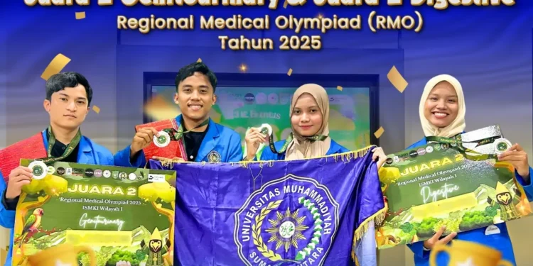 Delegasi FKIK UMSU berhasil Meraih Medali ada Ajang RMO 2025!