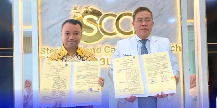 FKIK UMSU Perkuat Jejaring Riset Nasional, Jalin Kerja Sama Strategis dengan Stem Cell and Cancer Research Indonesia