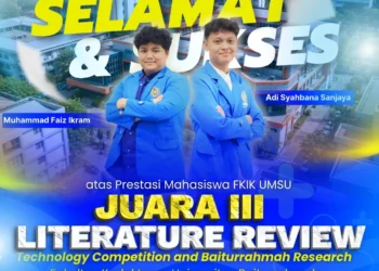 FKIK UMSU Bangga! Dua Mahasiswa Raih Juara III Literature Review di Ajang Nasional