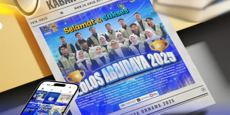 FKIK UMSU Kembali Ukir Prestasi Nasional, Lolos Pendanaan Abdidaya Ormawa 2025 dengan Inovasi “SIBERIA”
