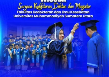 FKIK UMSU Kembali Luluskan Generasi Baru Tenaga Kesehatan dalam Wisuda Sarjana dan Profesi