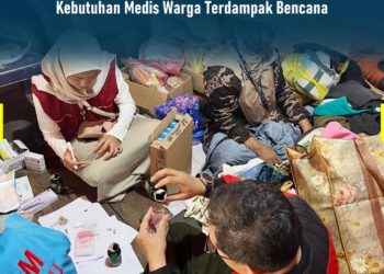FKIK UMSU Gelar Aksi Medis dan Bantuan Kesehatan bagi Warga Terdampak Banjir dan Longsor di Sumatera