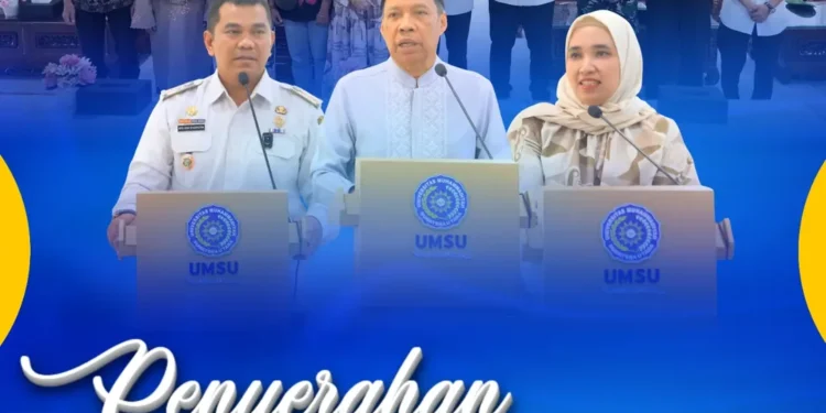 Wujud Kepedulian di Bulan Suci, Rektor dan Dekan FKIK UMSU Salurkan Bingkisan Ramadhan 1447 H kepada Masyarakat