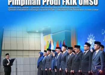 Pelantikan Ketua dan Sekretaris Program Studi FKIK UMSU, Perkuat Tata Kelola dan Mutu Pendidikan