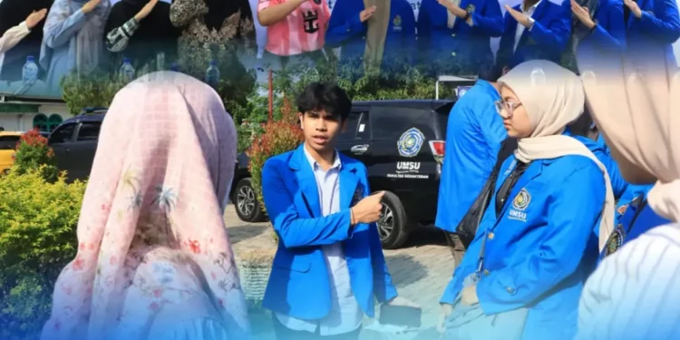 FKIK UMSU Lepas Mahasiswa KKN Angkatan 2023 untuk Mengabdi di Desa Tandem Hulu 1