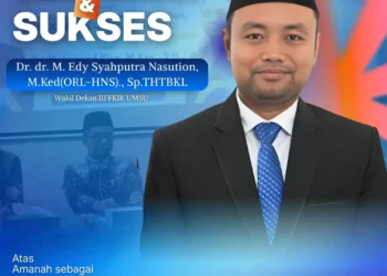 FKIK UMSU Ucapkan Selamat atas Amanah Baru Dr. dr. M. Edy Syahputra Nasution sebagai Plt. Direktur RS Umum Muhammadiyah Sumatera Utara