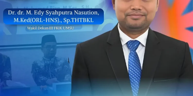 FKIK UMSU Ucapkan Selamat atas Amanah Baru Dr. dr. M. Edy Syahputra Nasution sebagai Plt. Direktur RS Umum Muhammadiyah Sumatera Utara