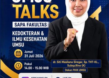 UMSU Talks Sapa FKIK UMSU, Dekan Bagikan Wawasan Pendidikan Kedokteran hingga Peluang Karier Bidang Kesehatan